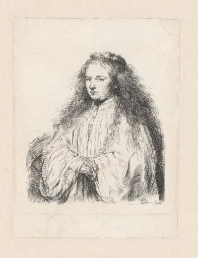 Saskia as Saint Catherine of Alexandria