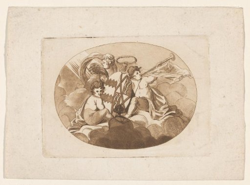 The Coat of Arms of the Renswoude Foundation with Three Putti