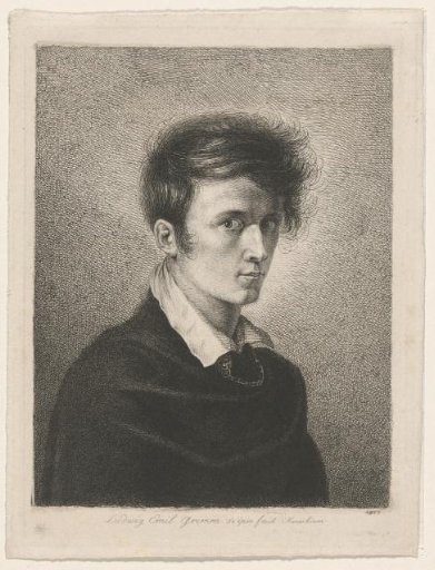 Self-Portrait of Ludwig Emil Grimm