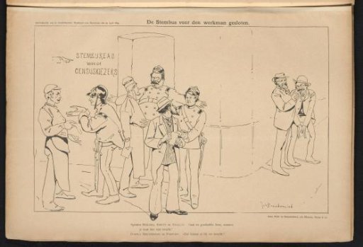 The ballot box closed for the worker