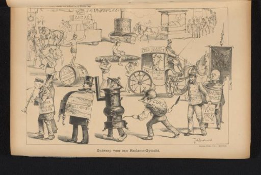 Design for a Parade of Advertisements