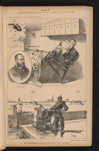 Incident H. The Bombardment of The Hague. The First "Accidental Hit" in the Cabinet of His Excellency the Minister of War