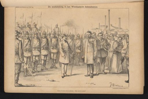 The Work Strike in the Westphalian Coal District
