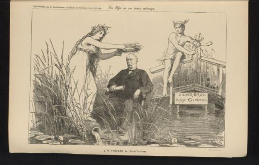 A joyful and a sad reception / J.N. Bastert, the "Vecht" minister