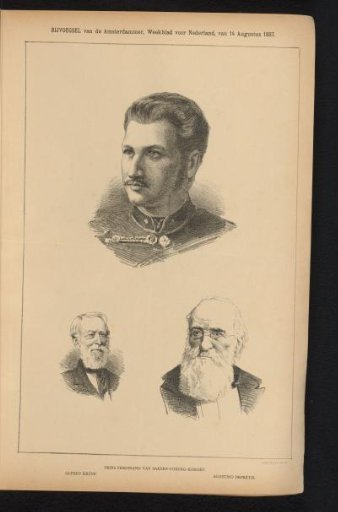 Alfred Krupp / Prince Ferdinand of Saxe-Coburg-Kohary / Agostino Depretis