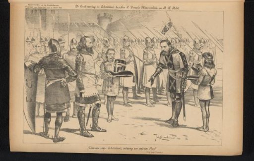 The Re-election in Schoterland between F. Domela Nieuwenhuis and B.H. Heldt