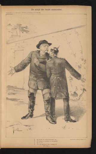 The Struggle of the Two Autocrats