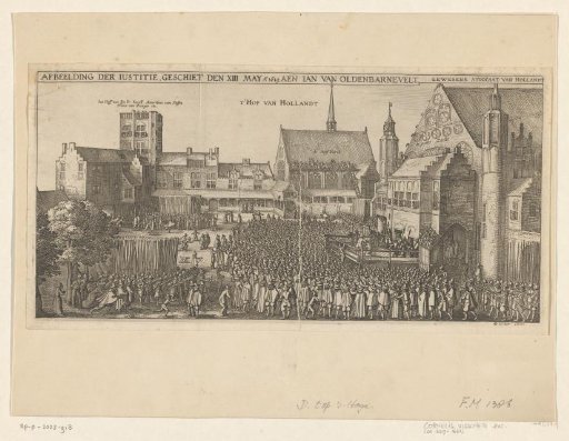 Beheading of Johan van Oldenbarnevelt, 1619