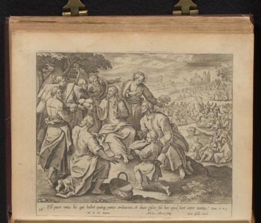 The Miraculous Multiplication of the Seven Loaves and the Two Fishes