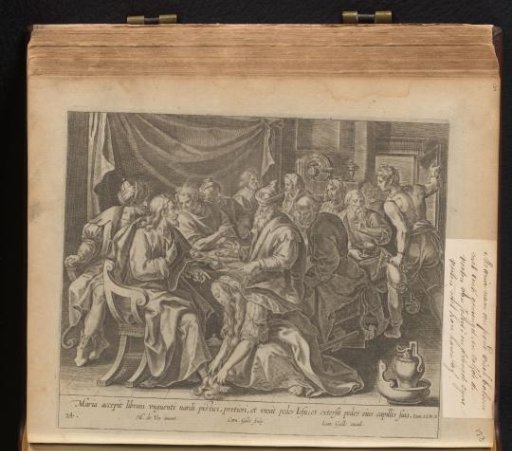 Mary Magdalene Washing the Feet of Christ