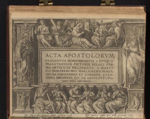 Title Print for a Series on the Acts of the Apostles