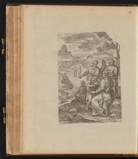 Miracle of the seven loaves and the two fishes