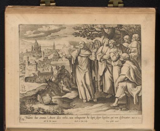 Christ foretells the destruction of Jerusalem