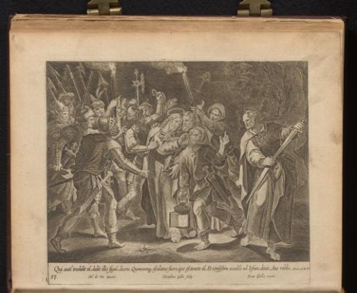 Kiss of Judas and arrest of Christ