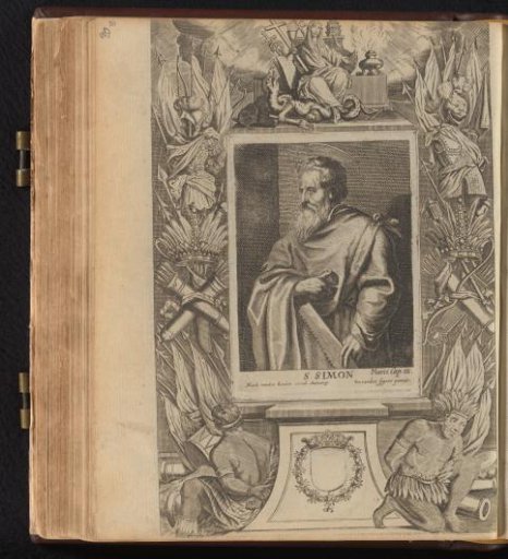 Saint Simon the Zealot with a Saw