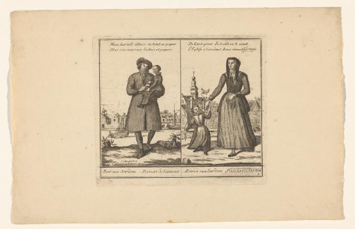 Peasant Man and Woman from Sardam