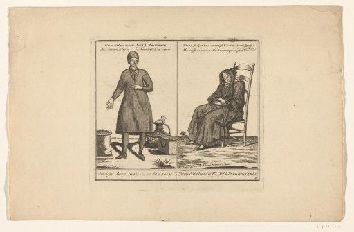 Schagen Peasant and North Holland Peasant Woman
