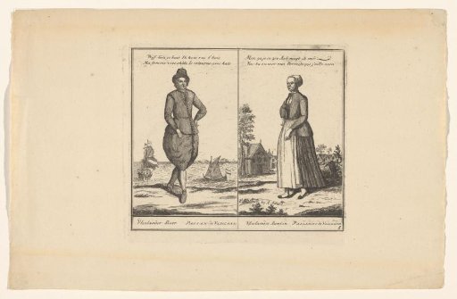 Vlieland farmer and farmer's wife