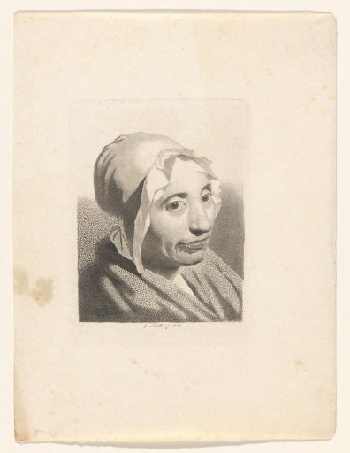 Portrait of an unknown woman