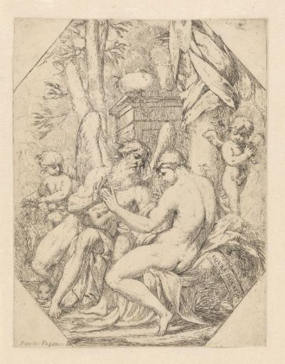 Saturnus and Rhea