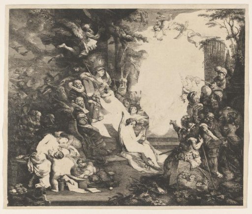 Allegory of the Edict of Toleration (1781): first version