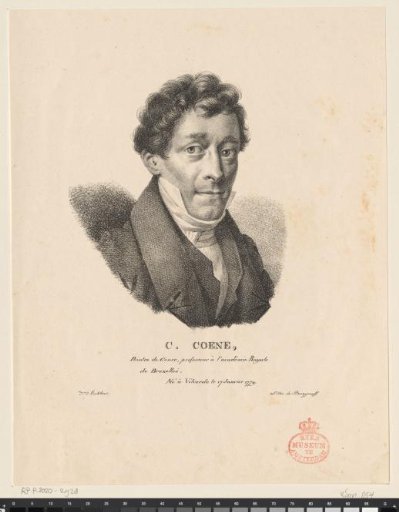 Portrait of Constantinus Fidelio Coene