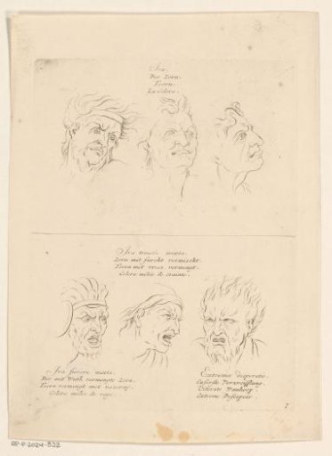 Expression of anger and expression of anger and despair
