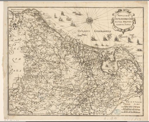 Map of the Seventeen Provinces