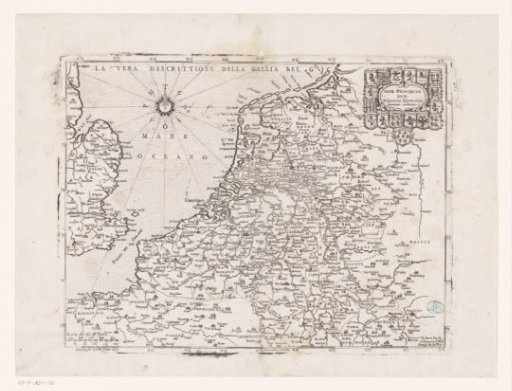 Map of the Seventeen Provinces