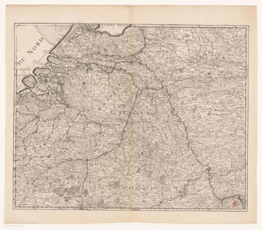 Carte des XVII Provinces des Pays Bas ...
