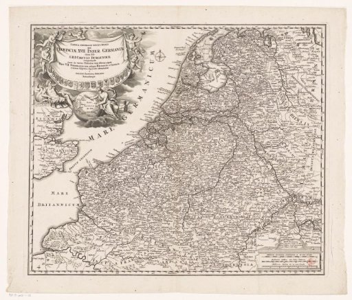 Map of the Seventeen Provinces
