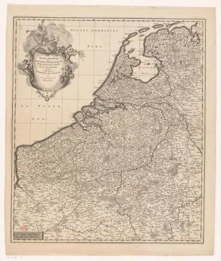 Map of the Seventeen Provinces