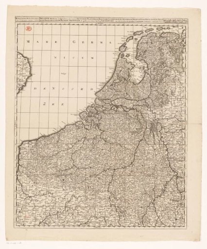 Map of the Seventeen Provinces