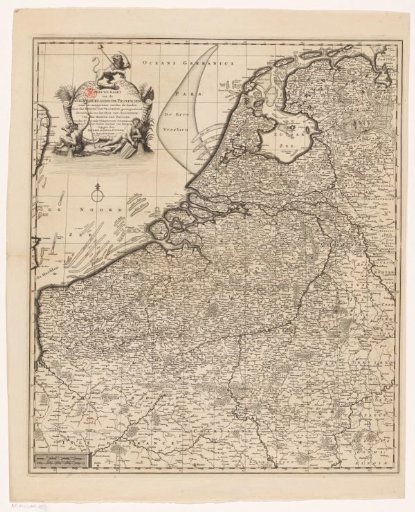 Map of the Seventeen Provinces