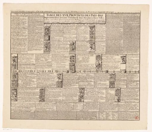 Historical and geographical description of the Seventeen Provinces