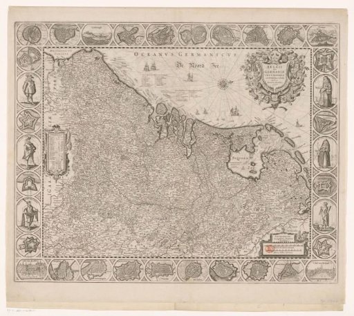 Map of the Seventeen Provinces