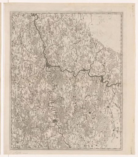 Map of the Southern Netherlands