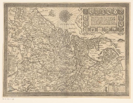 Map of the Seventeen Provinces