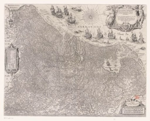 Map of the Seventeen Provinces