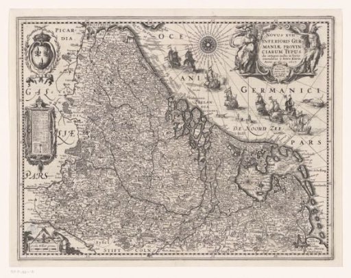 Map of the Seventeen Provinces
