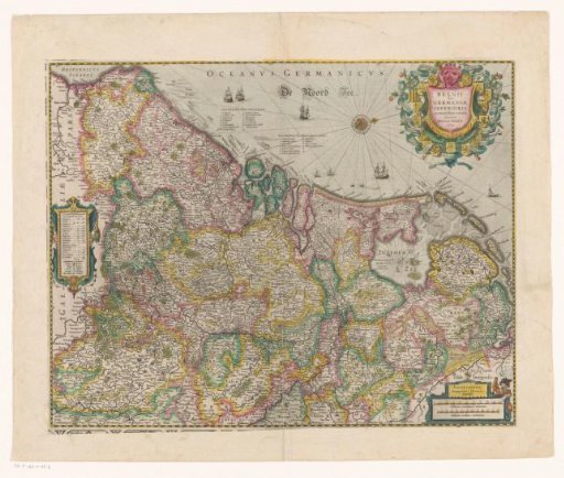 Map of the Netherlands, 1631