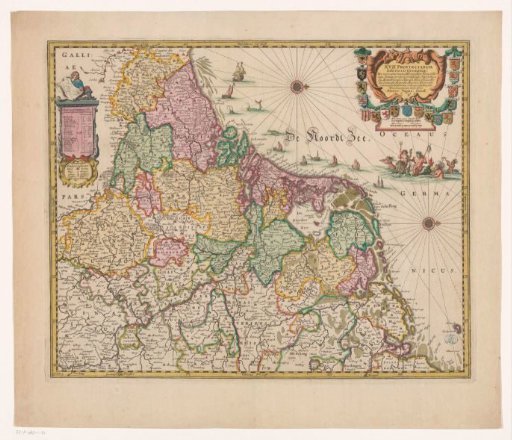 Map of the Seventeen Provinces
