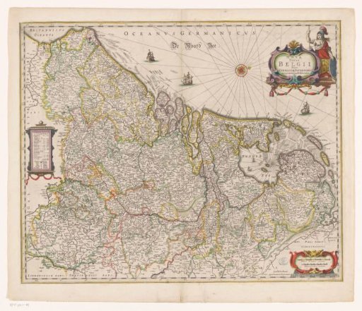 Map of the Seventeen Provinces