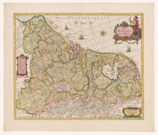 Map of the Seventeen Provinces