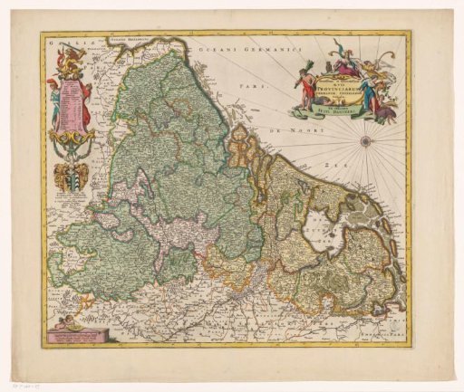 Map of the Seventeen Provinces