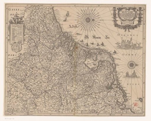 Map of the Seventeen Provinces