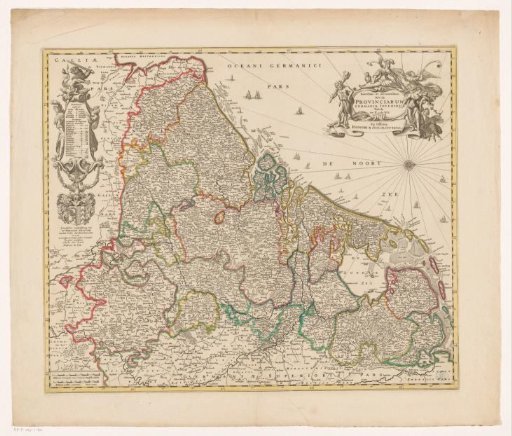 Map of the Seventeen Provinces
