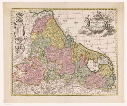 Map of the Seventeen Provinces