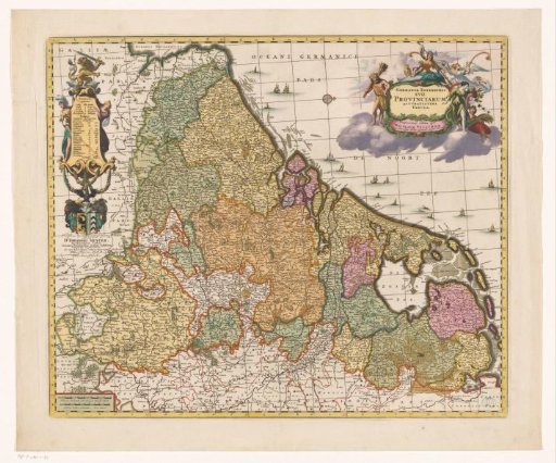 Map of the Seventeen Provinces