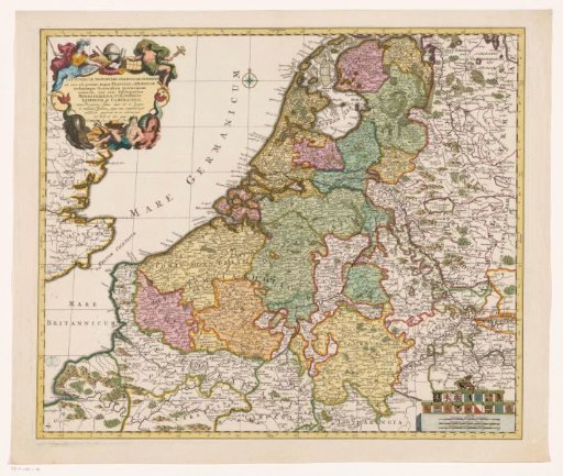 Map of the Seventeen Provinces